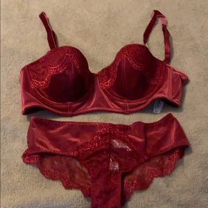 NWT Adore Me bra and panty set